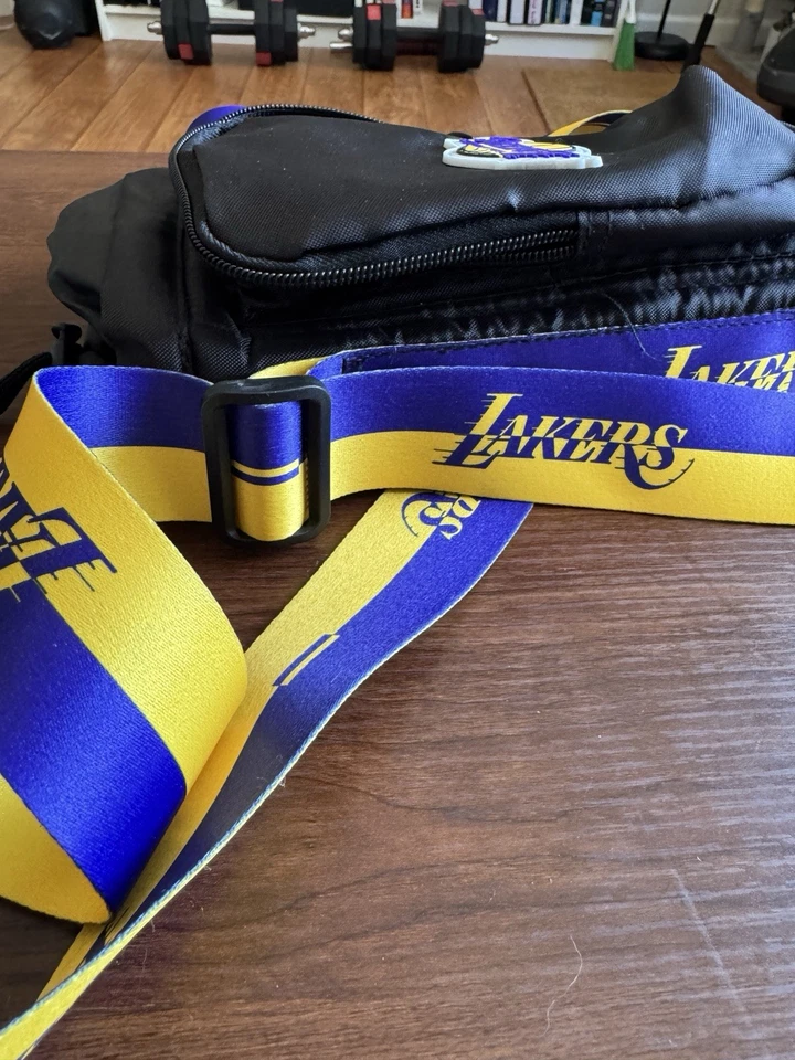 Los Angeles Lakers 2/8/25 SGA Insulated Water Bottle Bag Carrier Pouch/Holder - Image 4 of 4