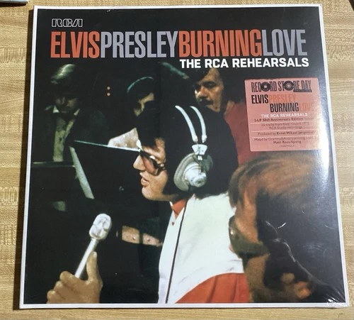 Elvis Presley Burning Love - The RCA Rehearsals- 2 LP RSD 2023 Brand New Sealed