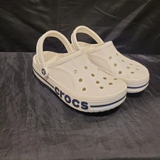 Crocs White Mens 7 Womens 9 Classic Clog Shoes