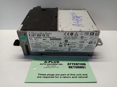 2021 Mercedes GLB250 OEM Radio Receiver ID A2479002915 Fits 2021 
