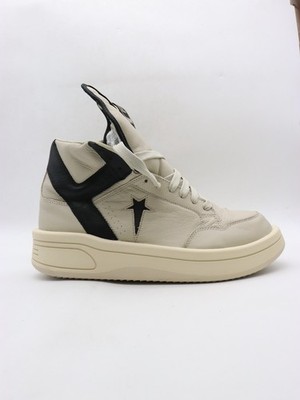 Converse Rick Owens DRKSHDW TURBOWPN Men's 12 Women's 13.5 Gray Beige Sneakers