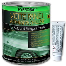 Fibre Glass Evercoat 870 Vette Panel Body Filler. 1 Quart Free 2-4 Day Shipping Fibre Glass Evercoat 870 Vette Panel Body Filler. 1 Quart Free 2-4 Day Shipping
