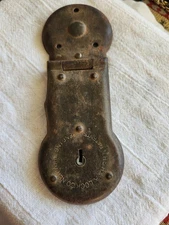 Antique Trunk Lock by the H.&A. Lock Co. New York