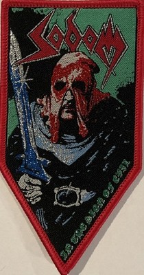 Sodom - In the Sign of Evil 2'' x 4'' Woven Patch [1st Wave Thrash / Black Metal]