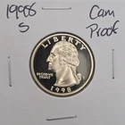 1998-S Washington Quarter Proof — photo from another recent sale