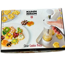 Kuhn Rikon Clear Cookie Press 2460 Stainless ...