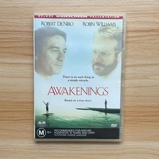 Awakenings 1990 DVD Region 4 PAL Robin Williams Robert De Niro VERY RARE OOP
