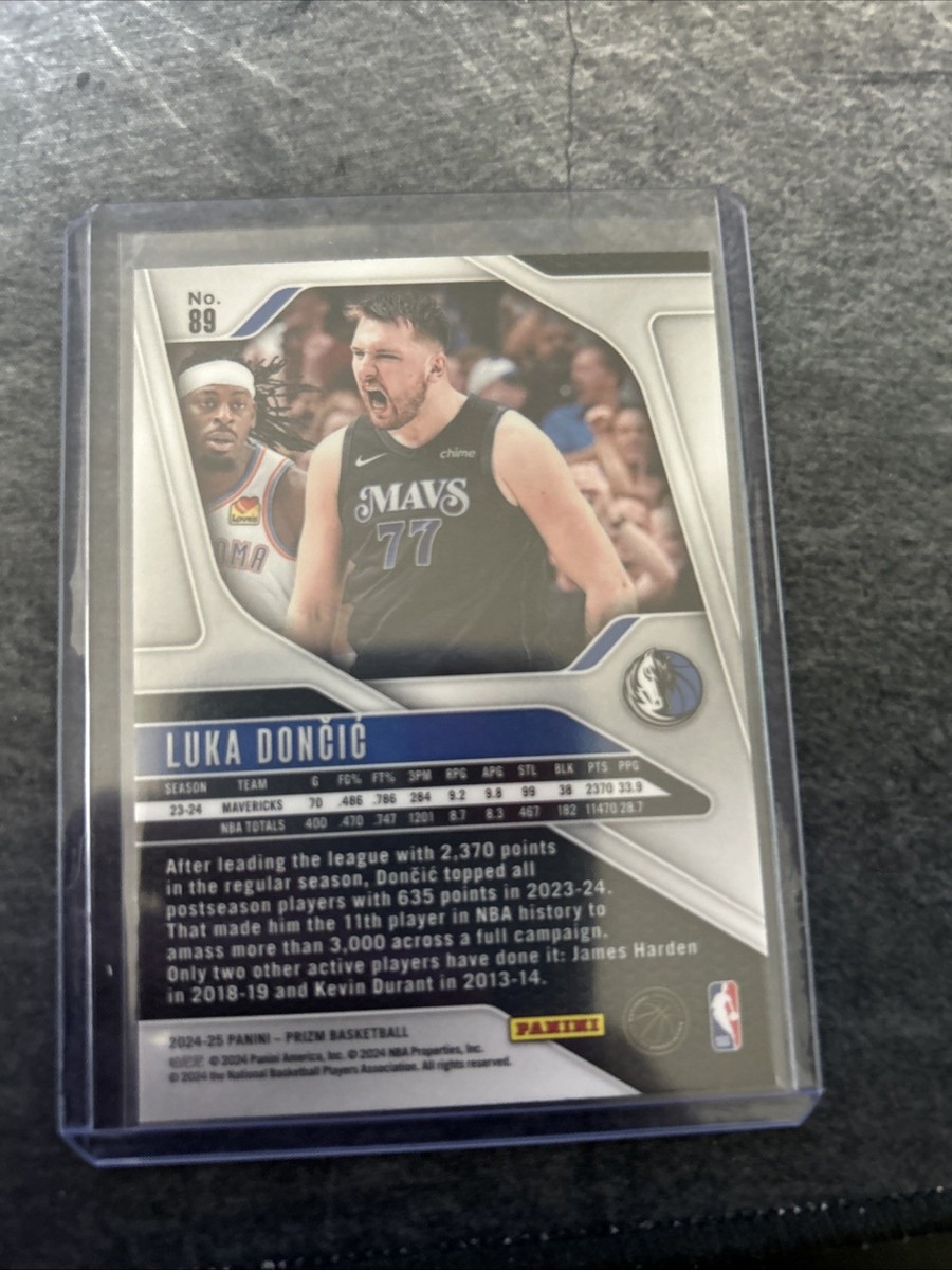 2024-25 Panini Prizm - Luka Dončić #89 Silver Prizm for sale
