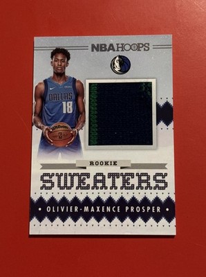 Olivier-Maxence Prosper 2023-24 Hoops Winter Rookie Sweaters #RSW-OMP Mavericks