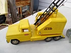VTG Tonka  Mobile Clam Yello Truck Crane Toy RARE