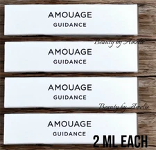 AMOUAGE Guidance 4x EDP Spray Samples 2ml .06oz Each | Luxury Perfume Best Price