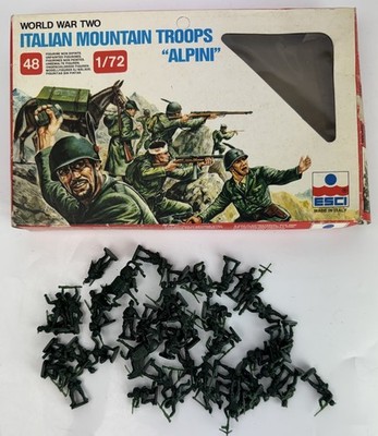 ESCI Historical Plastic 1/72 Italian Mountain Troops 'Alpini' SW