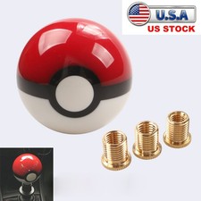 Acrylic Round Ball Shift Knob Car Manual Gear Shifter Head With 3 Adapters Acrylic Round Ball Shift Knob Car Manual Gear Shifter Head With 3 Adapters