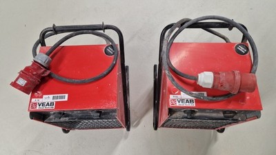15 KW Heizlüfter Elektroheizung Bauheizer 15000 Watt 400Volt 32A