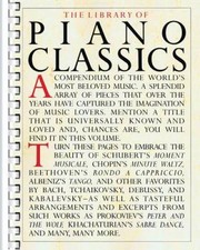 The Library of Piano Classics - Plastic Comb By Varies - ACCEPTABLE