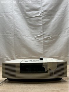 Vintage Bose Wave Radio/CD AWR1 1P Tabletop Audio System White with Remote