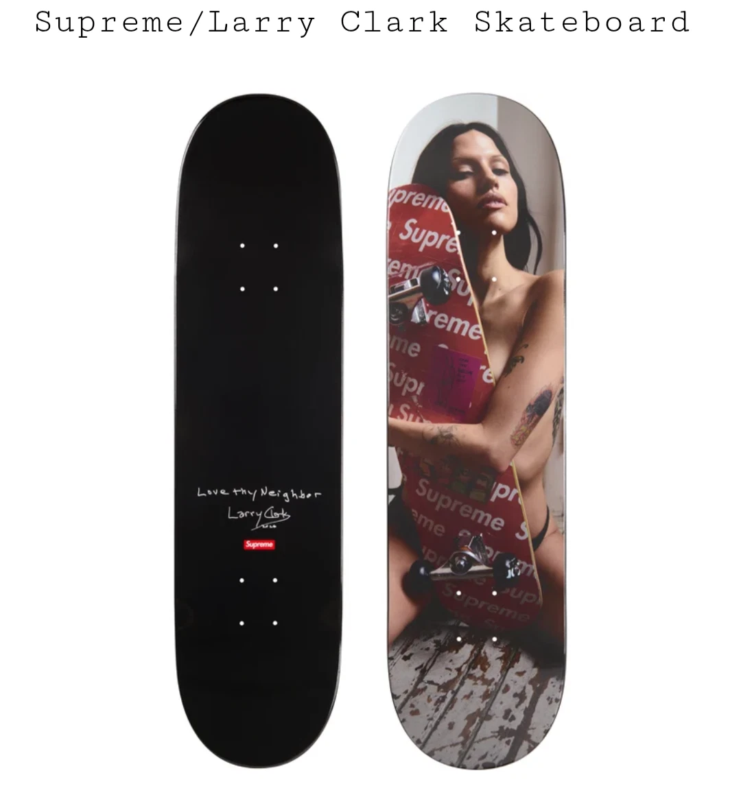 Supreme Skateboard Decks for sale | eBay