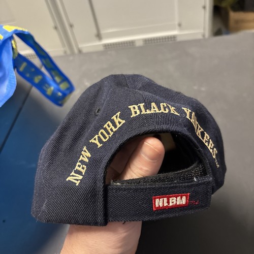 Vintage New York Black Yankees Hat NLBM Osfm - Picture 5 of 10