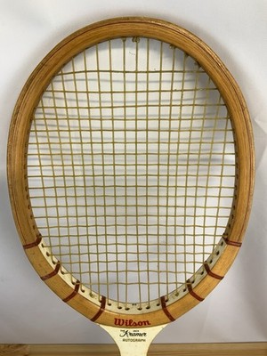 Vintage 1960s Wilson Jack Kramer Autograph Tennis Racket Speed