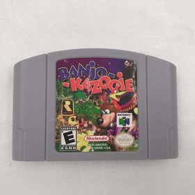 Banjo-Kazooie - Nintendo 64 (N64) Rare find Fully functional Tested and working