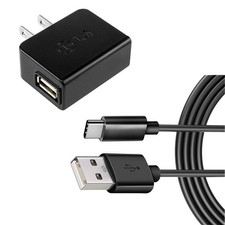 Home Wall Charger 6ft Long USB-C Cable Power Adapter Wire Charging for Tablets