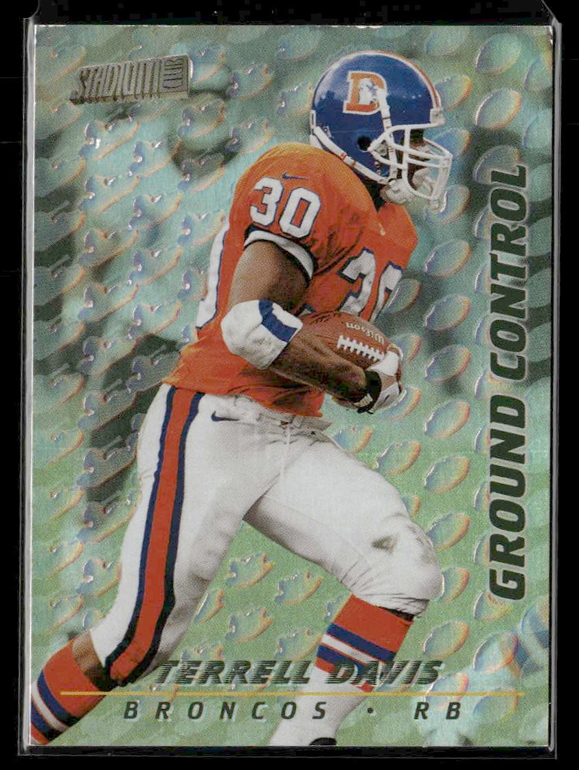 1997 Stadium Club #GC4 Terrell Davis Offensive Strikes