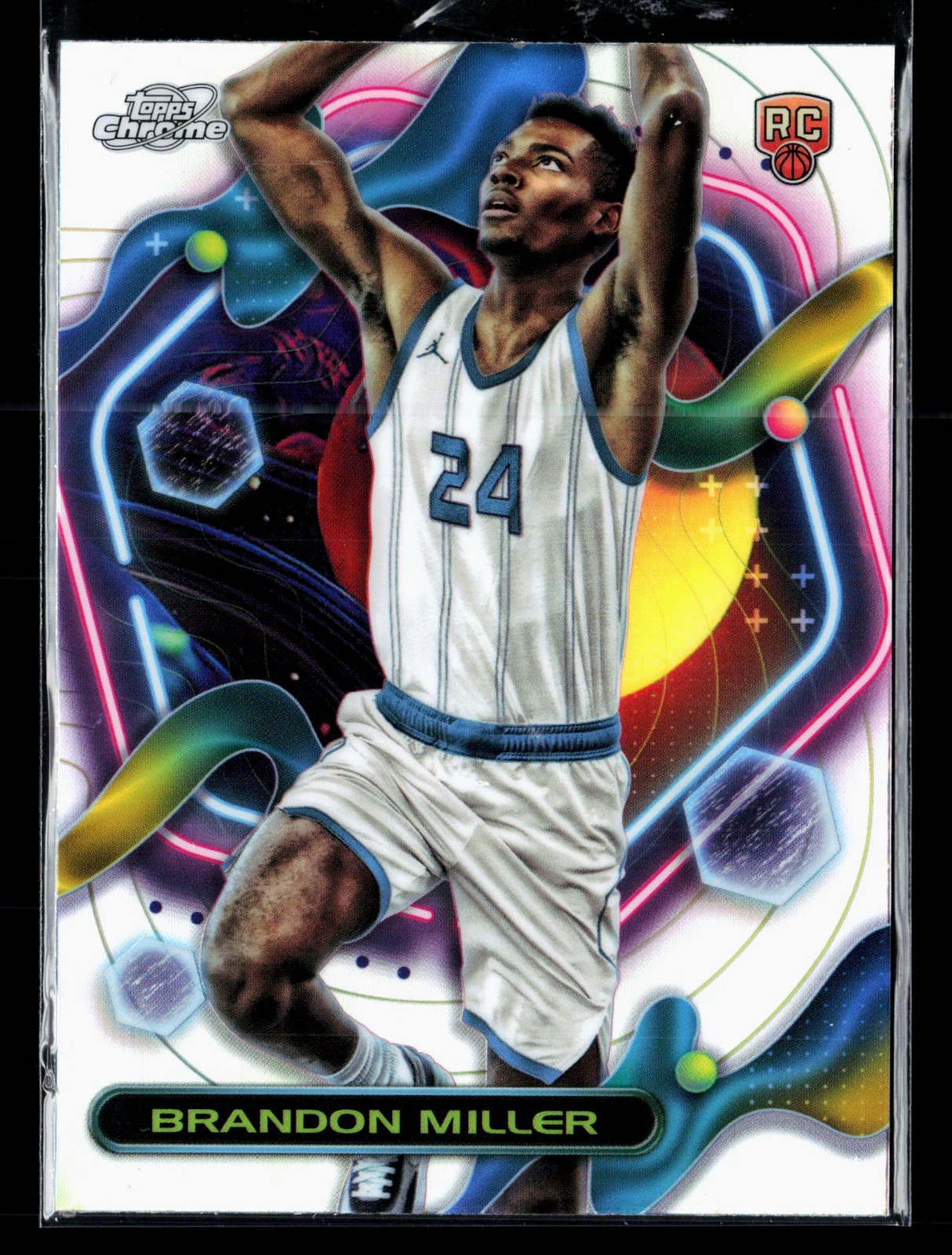 2023-24 Topps Chrome Cosmic #152 Brandon Miller Refractors