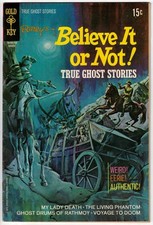 RIPLEY'S BELIEVE IT OR NOT! # 21 (GOLD KEY) FRANK BOLLE & LUIS DOMINGUEZ art
