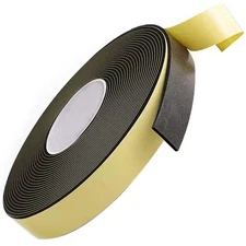 High Density Foam Tape Waterproof Sealing Strip, Single-Sided Adhesive EVA Se...