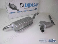 Imasaf Auspuffset Ab Kat für Lancia Kappa+Sw 2.0 16V Turbo 1995-1998 | Msd+Esd