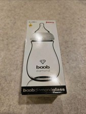 joovy boob diamond glass 8oz/240ml 3months baby bottle