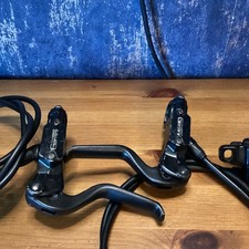 Shimano Tektro Gemini Hydraulic Disc Brakes HD-M510 Front & Rear Bleed With Pads