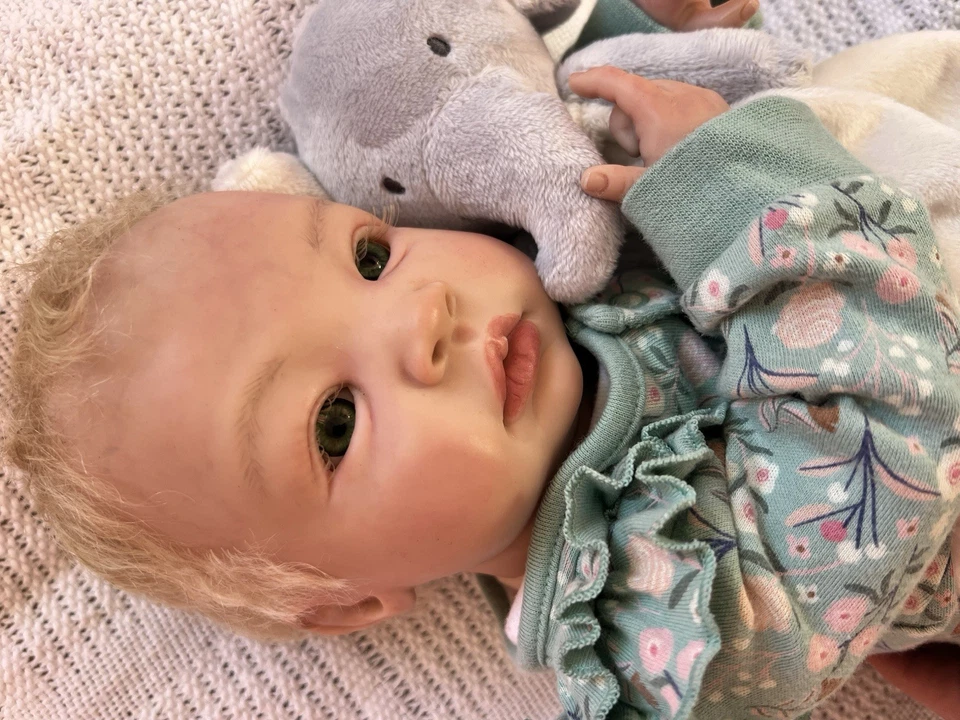 Bountiful Baby Shyann by Aliene Petersen Reborn Baby Doll Vinyl Limbs - Image 2 of 4