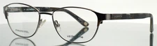 LIZ CLAIBORNE L639 6LB Gunmetal Womens Semi Cat Eye Eyeglasses 53-17-135 B:36