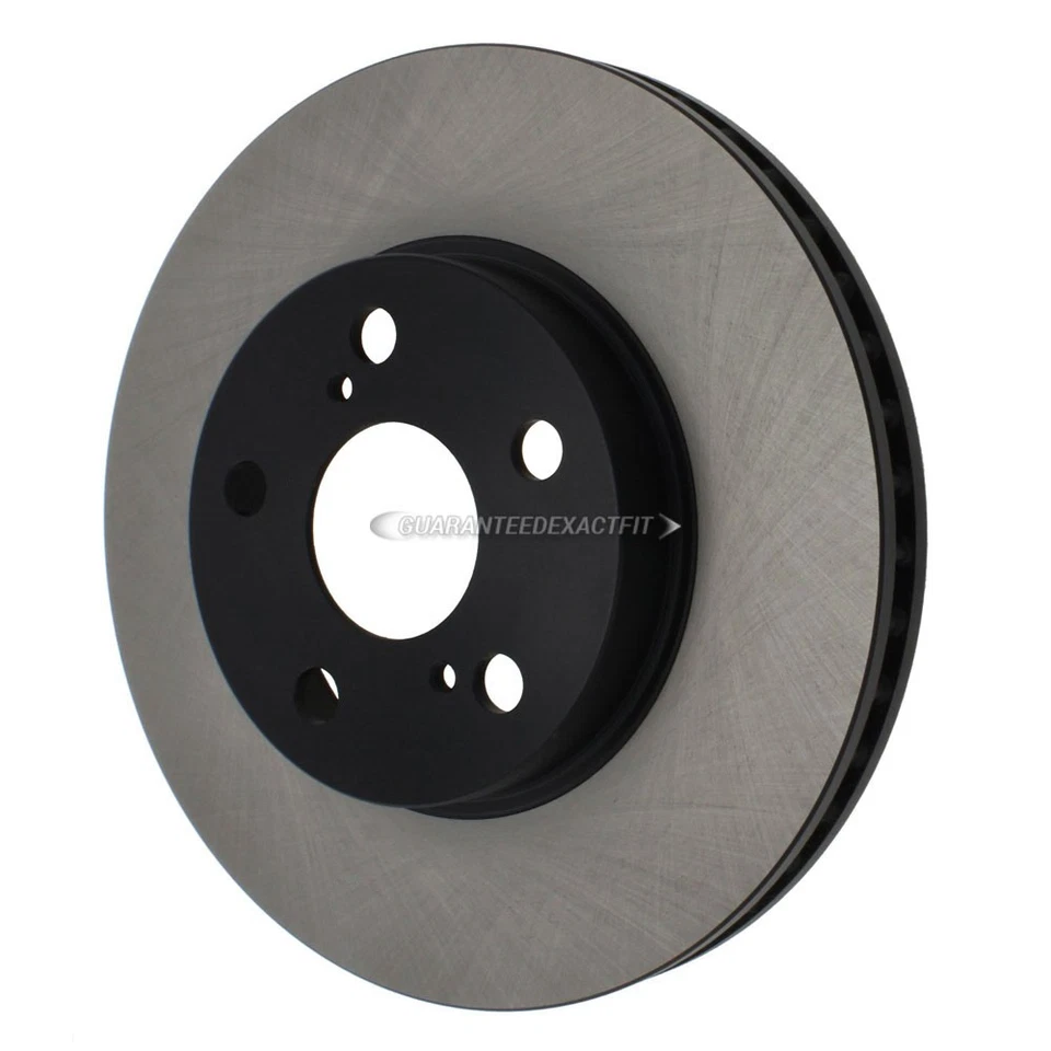 Disco de rotor de freno delantero centrado para Toyota Prius enchufable y Lexus CT200h Foto 4 de 4