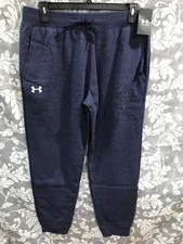 Under Armour Coldgear Mens Size XXL Midnight Navy Hustle Fleece Jogger Pants NWT