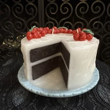 NEW John Derian for Target 2025 Cake on Platter Candle Unscented Christmas 