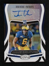 2020 Certified Rookie Signatures 62/199 Josh Uche #RS-JU Auto 0vs5