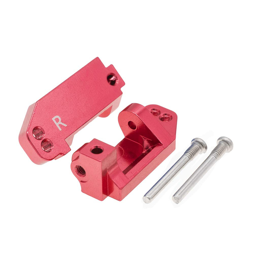 2Pcs Aluminum Caster Block of 3632 for Traxxas 1/10 2WD Slash Rustler Stamped...