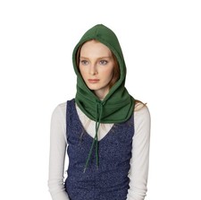 Unisex Sporty Snood Hat with drawstring Hood Scarf Neck Warmer Winter Balacla...