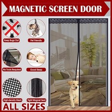Anti-mosquito Nets For Doors Kitchen Curtains Insect Protection Magnetic Durable