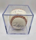 Yogi Berra Catfish Hunter Jim Palmer Signed OAL Baseball JSA COA Yankees HOF