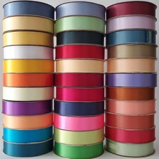 McGinley C & G Acetate Ribbon 1.3" Wide 100 Yd Spool Crisp Feel Choose Color