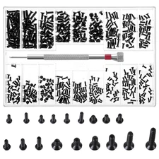 500 Pcs Tiny Screws Tiny Micro Repair Screw Kit M1.2/M1.4/M2.0 Small Replacement