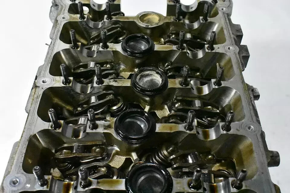 03-12 Bentley Continental Flying Spur 6.0L W12 Left Engine Head Cylinder OEM