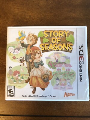 Story of Seasons Nintendo 3DS 2015 - BRAND NEW FACTORY SEALED - Ships Fast
