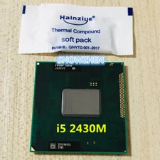 Intel Core i5 2430M CPU SR04W 2.4GHz 3M/5GT/s Notebook Laptop Processor