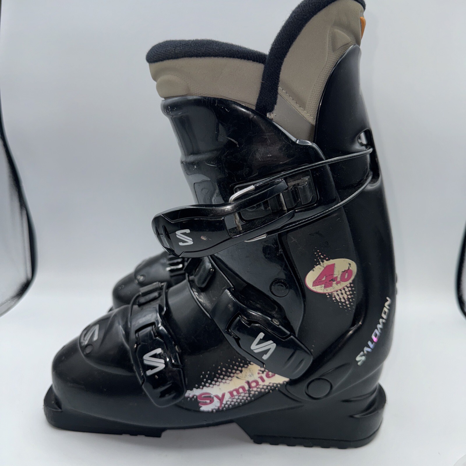 Scarponi da sci Salomon Symbio 4.0 neri taglia 24.0 38 donna