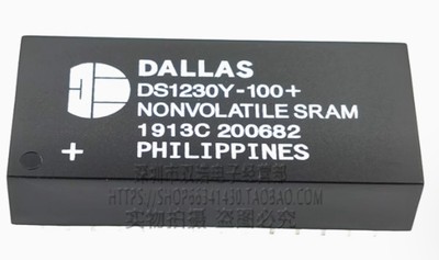Dallas DS1230Y-70IND+ DIP High-Precision 64Kx8 NVRAM, 70ns, Battery Backup