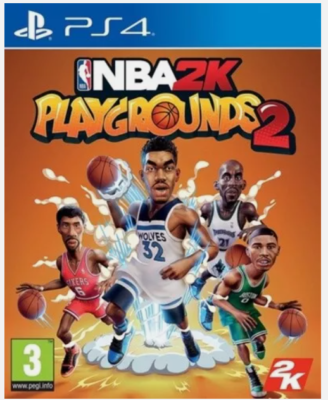 NBA 2K Playground 2 PS4 PlayStation 4 Video Game Case & Booklet